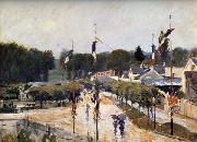 Alfred Sisley Fete Day at Marly-le-Roi oil painting artist
